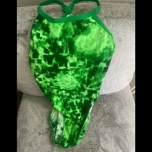 Nike one piece swim suit